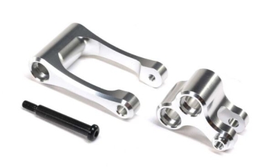 LOS364001 Aluminum Knuckle & Pull Rod, Silver: Promoto-MX